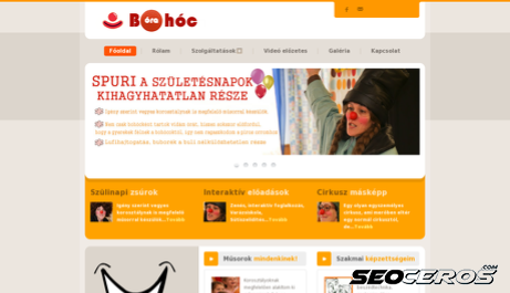 bohocora.hu desktop előnézeti kép