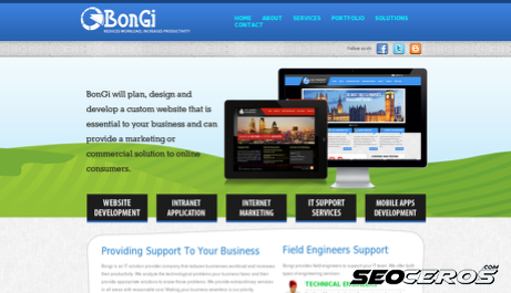 bongi.co.uk desktop Vista previa