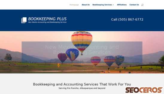 bookkeepingplusnm.com desktop preview
