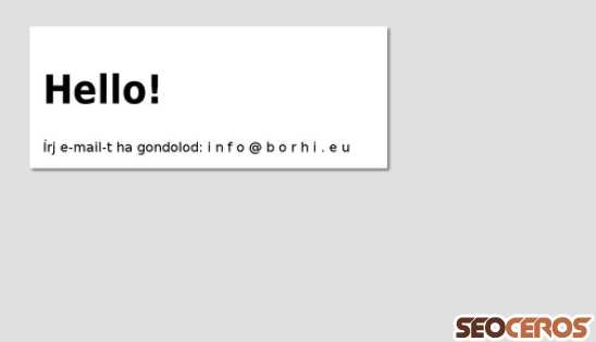 borhi.eu desktop obraz podglądowy