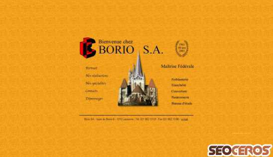 borio.ch desktop náhľad obrázku