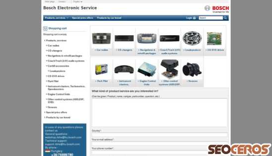 boschelectronicservice.eu desktop náhľad obrázku