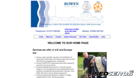 bowen.co.uk desktop náhľad obrázku