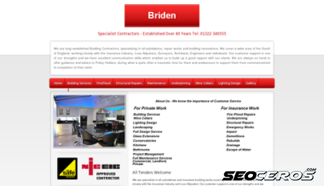 bridengroup.co.uk desktop prikaz slike