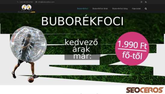 buborekfoci.com desktop förhandsvisning