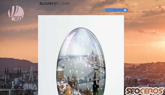 budapest-card.com desktop náhled obrázku