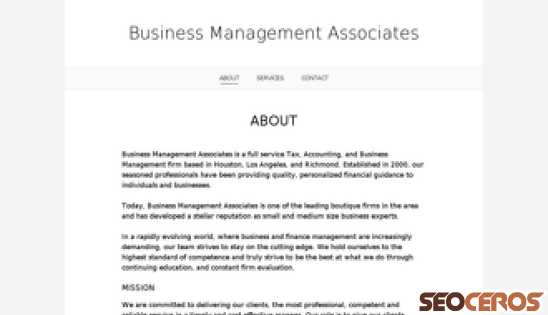 businessmanagementassoc.com desktop preview