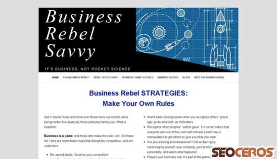 businessrebeltactics.com desktop preview