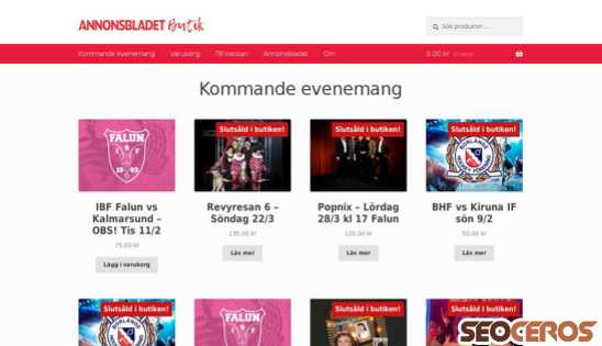 butik.annonsbladet.com desktop Vorschau