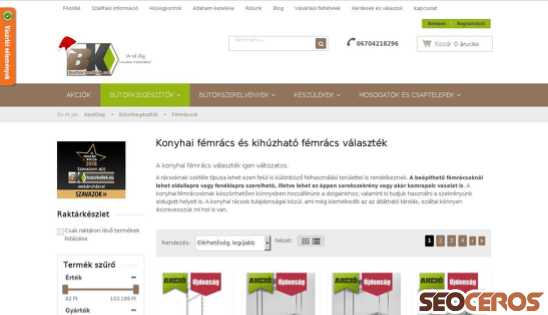 butorkellek.eu/butorkiegeszitok/konyhai-femracsok desktop előnézeti kép