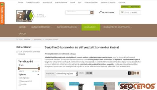 butorkellek.eu/keszulekek/konnektor-eloszto desktop previzualizare