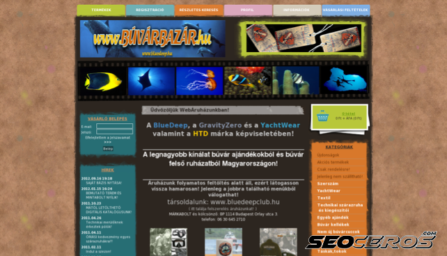 buvarbazar.hu desktop előnézeti kép