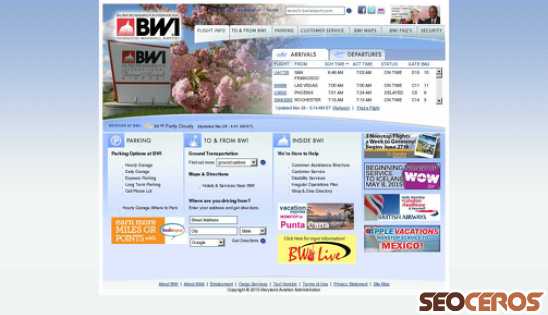 bwiairport.com desktop Vista previa