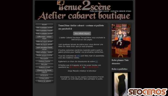 cabaret-burlesque.jimdo.com desktop prikaz slike