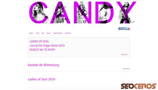 candydulfer.nl desktop prikaz slike