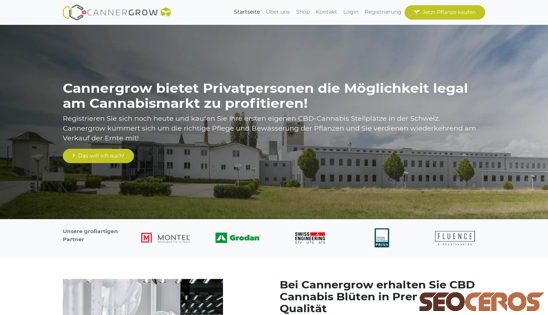 cannergrow.info desktop preview