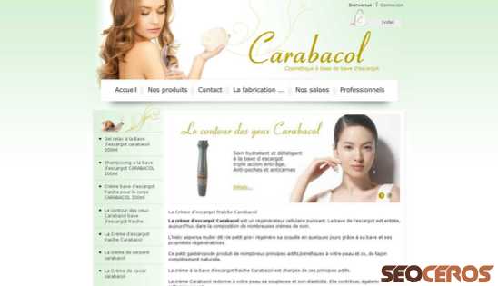carabacol.net desktop előnézeti kép