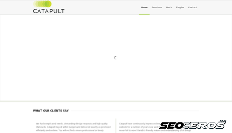 catapultdesign.co.uk desktop náhľad obrázku