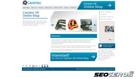 cavotec.co.uk desktop preview