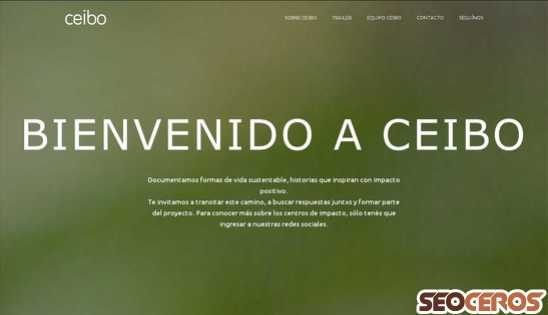 ceibodocumental.com desktop náhľad obrázku