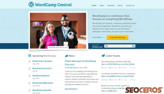 wordcamp.org desktop Vorschau