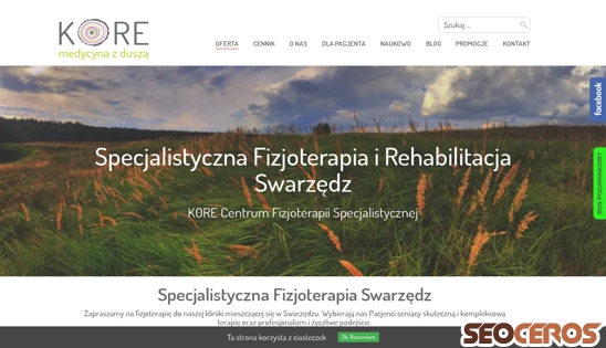 centrum-kore.pl desktop obraz podglądowy