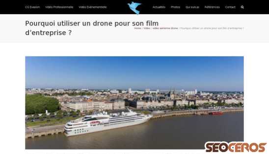 cgevasion.fr/pourquoi-utiliser-un-drone-pour-son-film-dentreprise {typen} forhåndsvisning