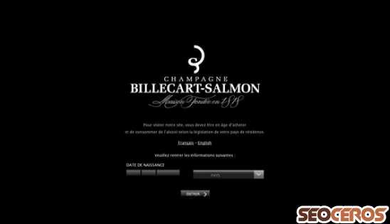 champagne-billecart.fr desktop náhled obrázku