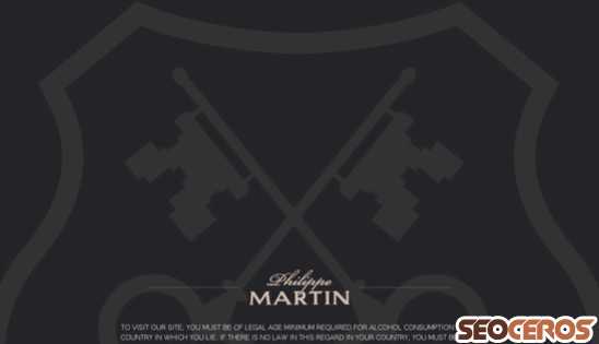 champagne-philippe-martin.com desktop náhled obrázku