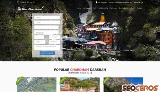 char-dham-yatra.in desktop obraz podglądowy