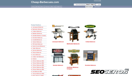 cheap-barbecues.co.uk desktop förhandsvisning