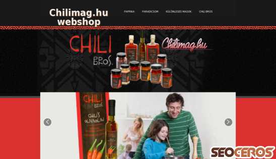 chilimag.hu desktop előnézeti kép