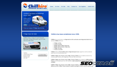 chillhire.co.uk desktop náhled obrázku