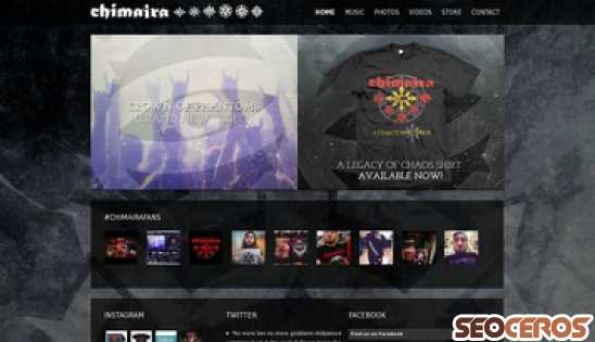 chimaira.com desktop náhľad obrázku