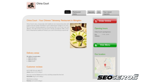 china-court.co.uk desktop náhled obrázku