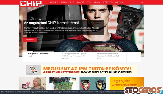 chiponline.hu desktop előnézeti kép