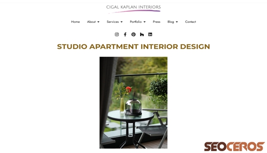cigalkaplaninteriors.com/studio-apartment-interior-design desktop előnézeti kép