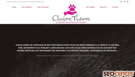 clairetison.000webhostapp.com desktop náhľad obrázku