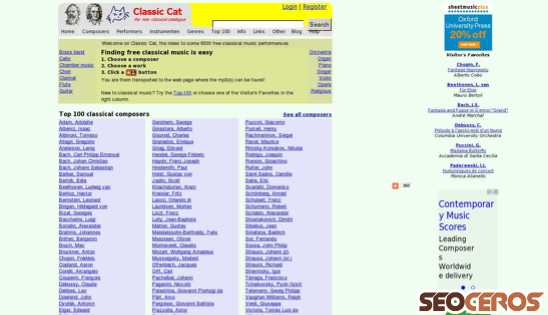 classiccat.net desktop förhandsvisning