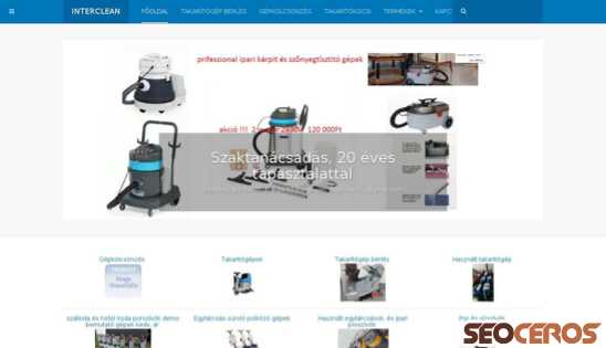 cleancare.hu desktop előnézeti kép