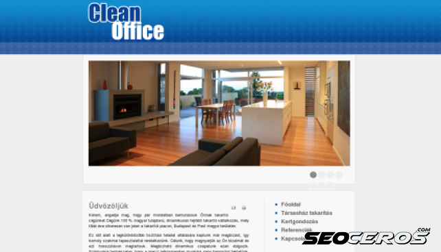 cleanoffice.hu desktop előnézeti kép