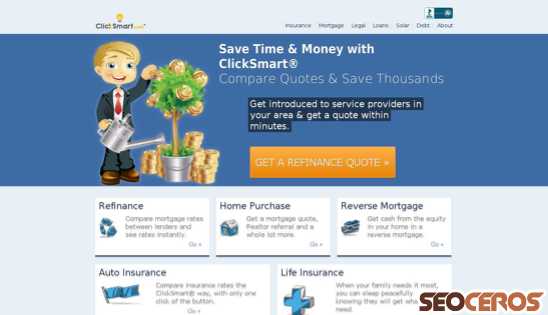 clicksmart.com desktop obraz podglądowy