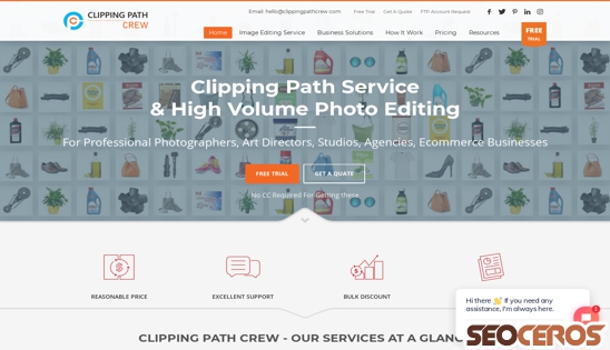 clippingpathcrew.com desktop náhled obrázku