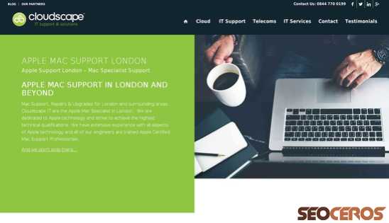 cloudscapeit.co.uk/it-support-london/apple-support-london desktop preview