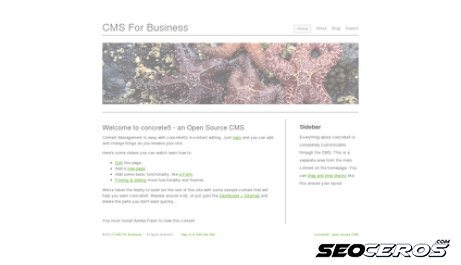 cmsforbusiness.co.uk desktop náhľad obrázku