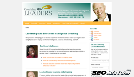 coachingleaders.co.uk desktop preview
