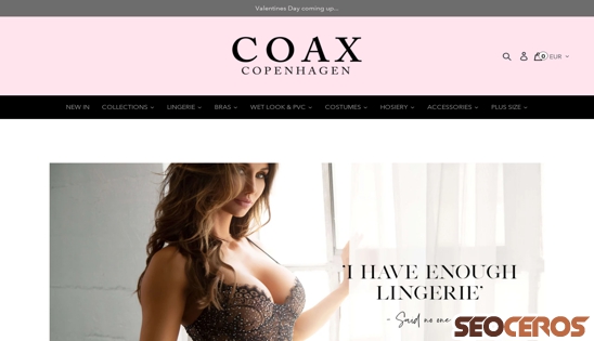 coaxcopenhagen.com desktop prikaz slike