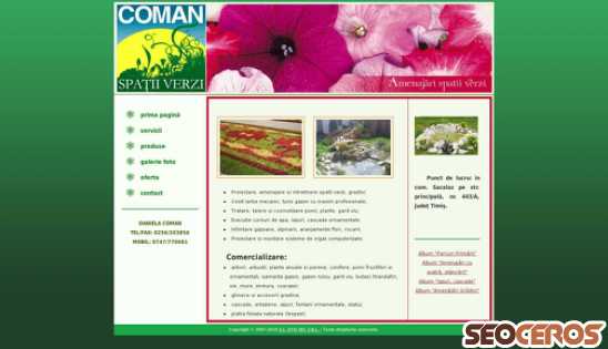 coman-spatiiverzi.ro desktop náhled obrázku