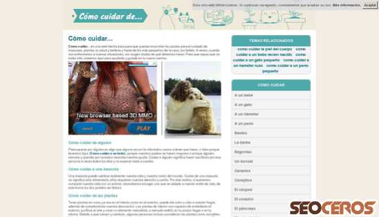 comocuidar.com.es desktop náhled obrázku