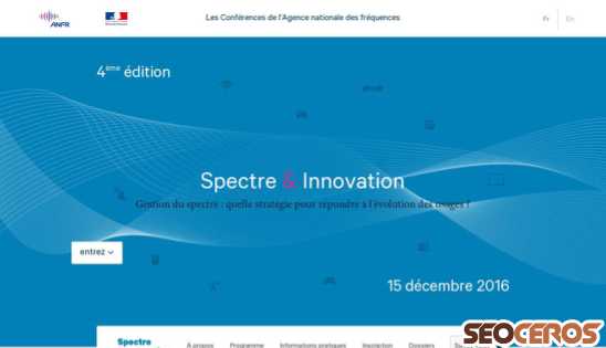 conference.anfr.fr desktop previzualizare